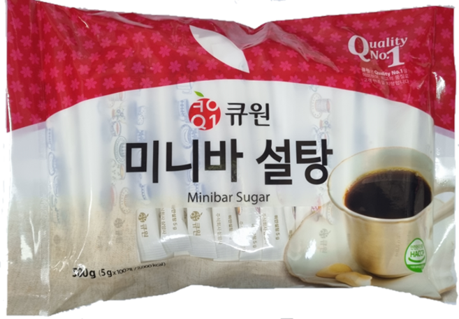 삼양사 스틱 하얀설탕, 5g, 100개