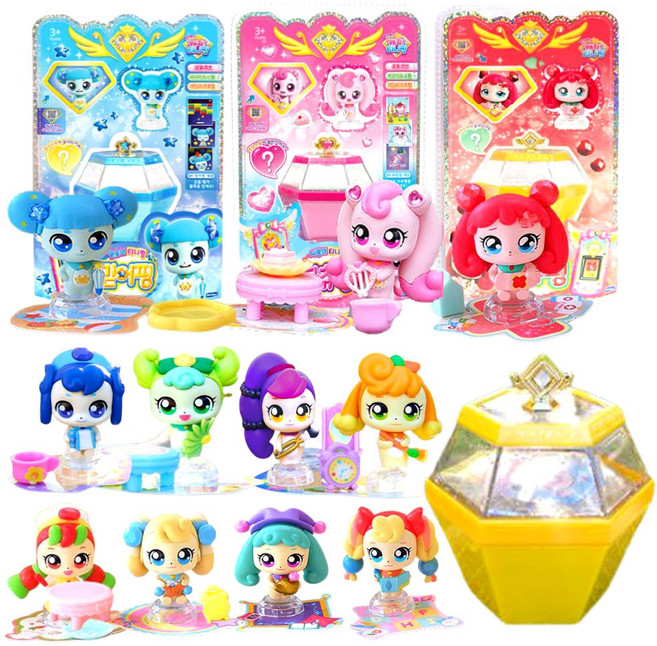 반짝반짝 캐치티니핑 2 피규어 여자 어린이 장난감 [엘리빅마켓], 14.반짝반짝_싹싹핑, 1개