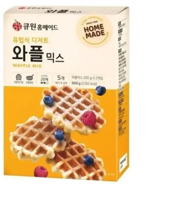 큐원 와플믹스 500g 5팩, 1개
