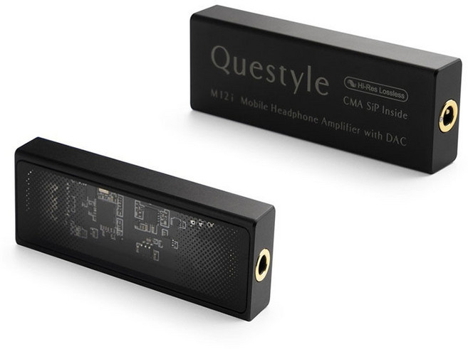 [VGP 2026 금상] 퀘스타일 M12i 꼬다리 DAC 휴대용 헤드폰 앰프 C타입 (MQA/ESS 칩셋), M12i+C타입 어댑터