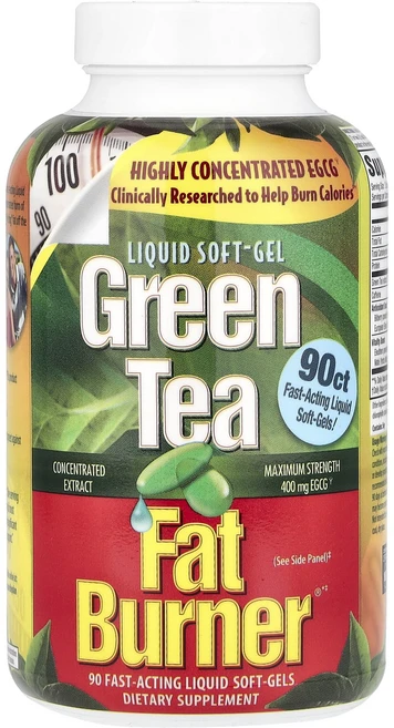 Applied Nutrition Green Tea Fat Burner 빠른 작용 액상 소프트젤 90정, AppliedNutritionGreenTeaFatBur, 1개 - 쿠팡