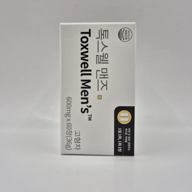 톡스웰 맨즈 600mgX60정, 60정, 6개 - 쿠팡