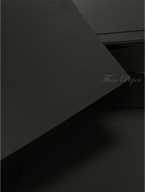 Fion Paper 黑卡 厚卡 黑色明信片, 1個, B4-36.4x25.7cm-9張