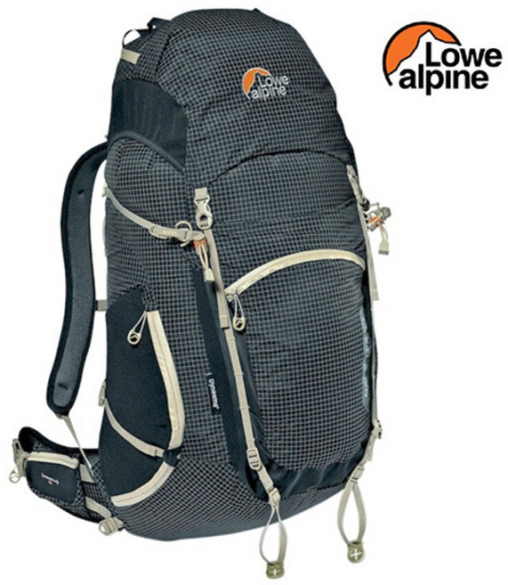 로우알파인 나논 50-60리터 XL 등산배낭 블랙 캠핑 낚시 특가세일