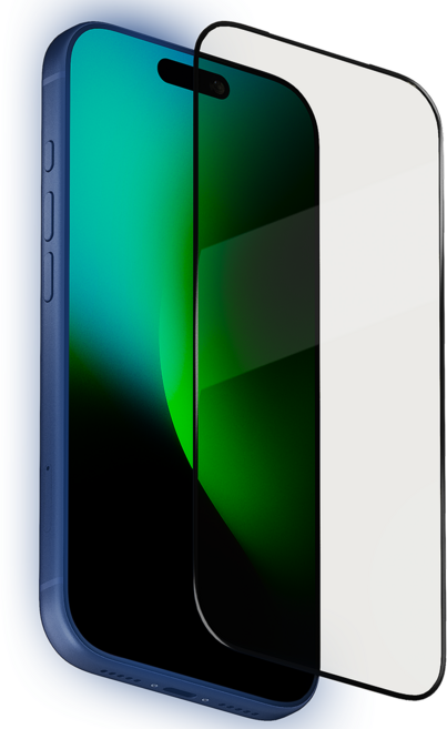 지모 아이폰 풀커버 나노핏 블루라이트 강화유리 액정 보호필름, 1개