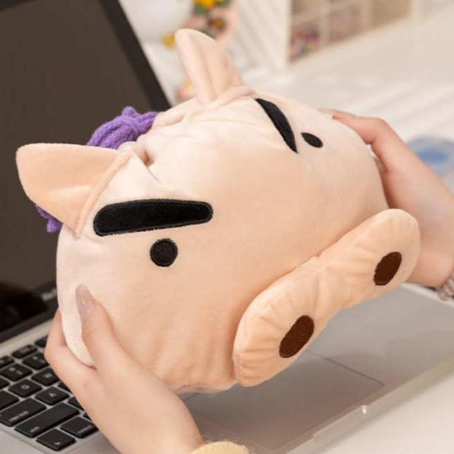 짱구는 못말려 얼굴 파우치 복주머니