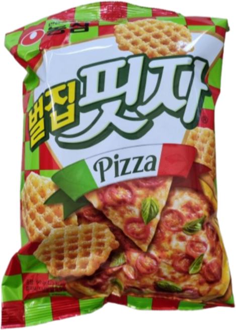농심 벌집핏자, 90g, 9개