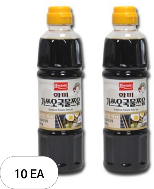 화미 가쓰오 국물 쯔유, 600g, 10개