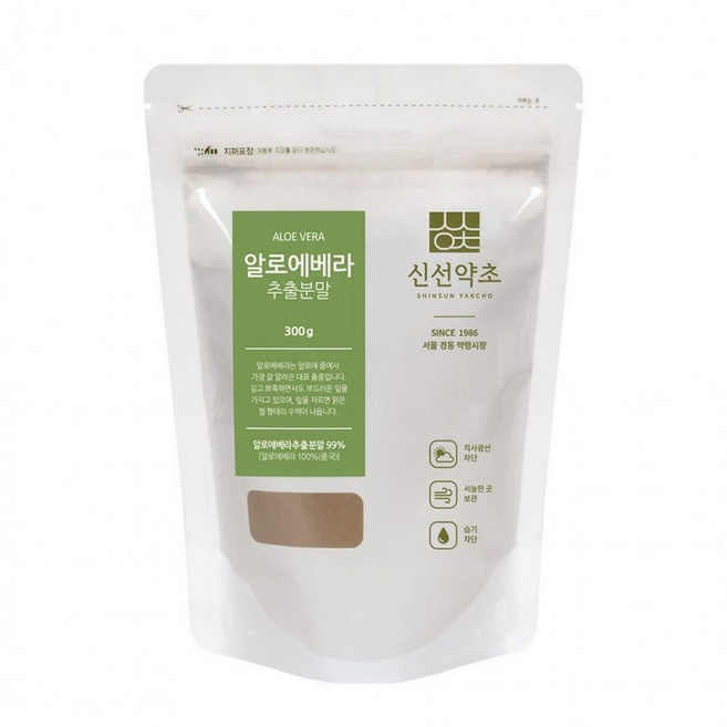 신선약초 알로에베라 추출 분말, 300g, 1개
