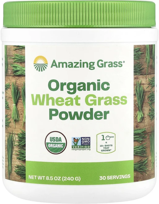 어메이징 그래스 밀싹 파우더 30 서빙 240g, 6병 - 쿠팡