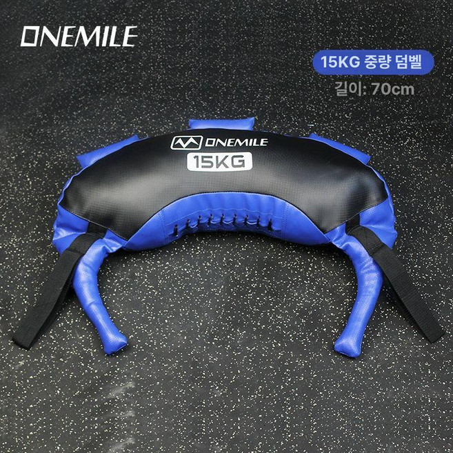 불가리안백 트레이닝용 웨이트백 파워백 근력 수플레스, 1kg, 컬러 블록 15