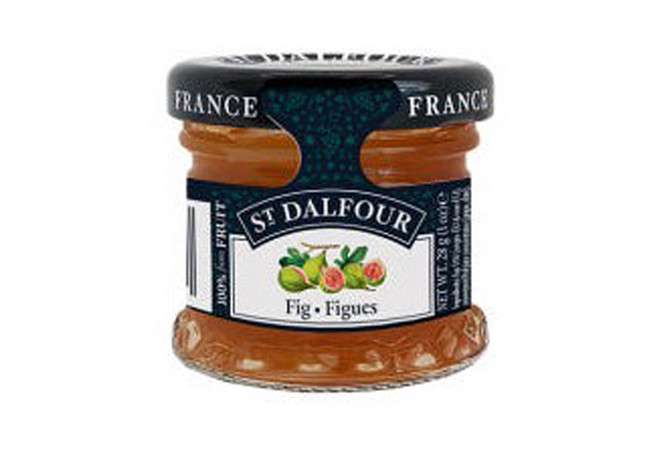 샹달프 무화과잼 미니포션 무설탕 저당 과일잼 단체간식 호텔조식용, 28g, 1개