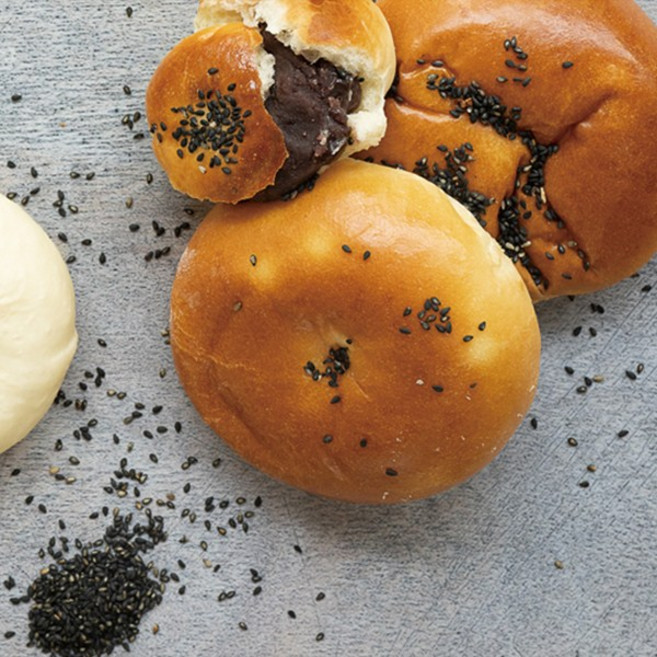 서울식품 단팥빵 생지 아이스박스 포함, 25개, 90g