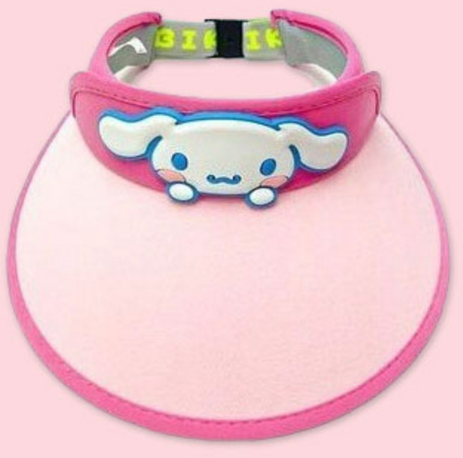 와글와글 산리오 시나모롤 유아동 햇빛차단 썬캡