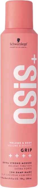 Schwarzkopf 施華蔻 OSiS 芶麗慕絲 蓬鬆豐盈 持久定型 造型護髮, 1個, 200ml