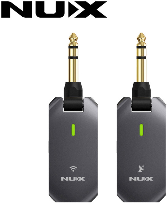 Nux C-5RC 일렉 통기타 베이스 무선 와이어리스 연결 케이블, 1개