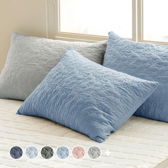 더자리 항균 마이크로 누빔 베개커버