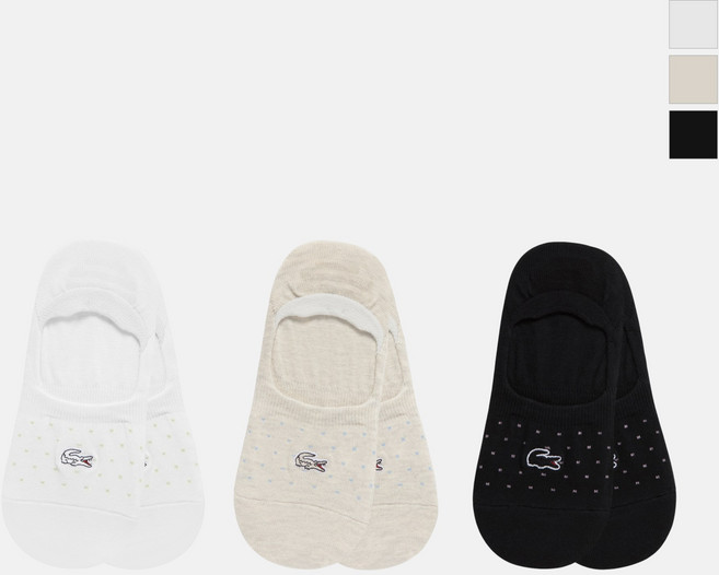 [라코스테 공식] 여성 도트 페이크 삭스 RA198E-56G 3종 택1