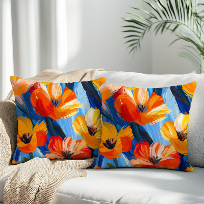 노아갤러리 인테리어 디자인 양면 쿠션커버