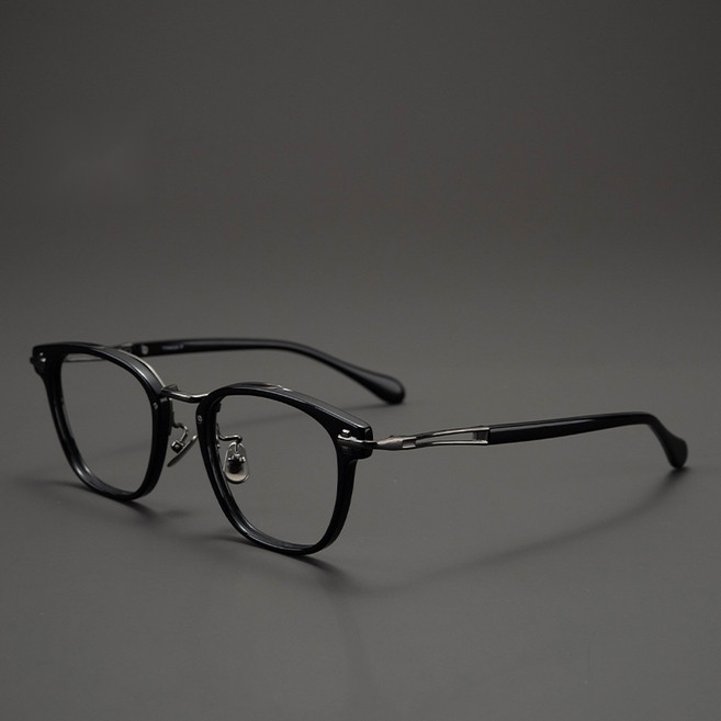 [일본Ti 프리미엄 안경테] 초경량 티타늄 안경테 남성용 사각