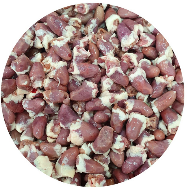 국내산 무염 닭염통 1kg, 2개