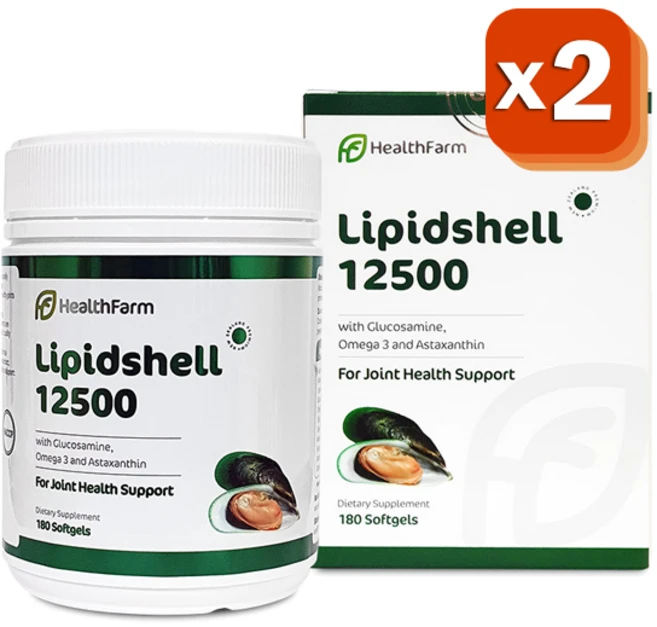헬스팜 리피드쉘 8750플러스 1 240mg 180캡슐 Lipid Shell, 2개, 180정 - 쿠팡
