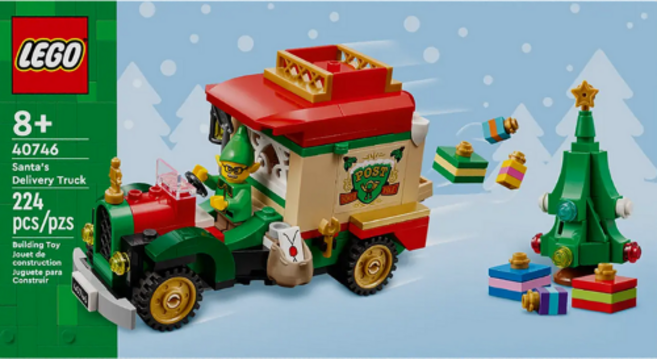 레고 40746 산타의 배달 트럭, 1개