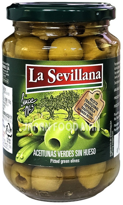 라세빌라나 그린 올리브, 370g, 1개