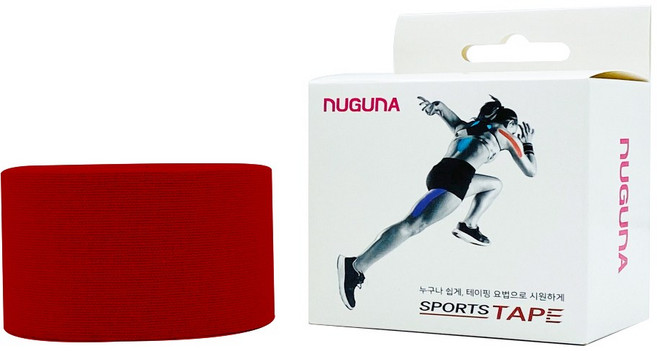 누구나 키네시올로지 스포츠테이핑 테이프 5cmX5M (대한의료기 출고) 스포츠테이프
