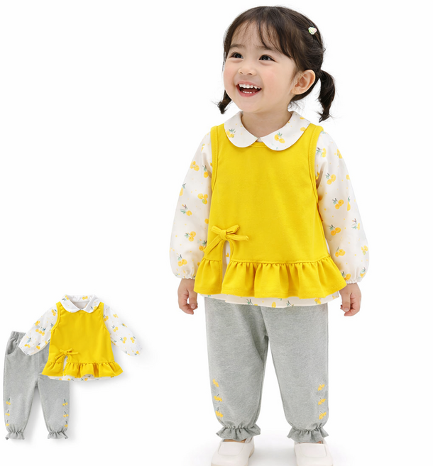 유아상하복 아기등원룩 어린이집 세트 남매룩 단체복 키즈