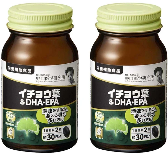 노구치 의학연구소 은행잎 & DHA EPA, 2개, 60정 - 쿠팡