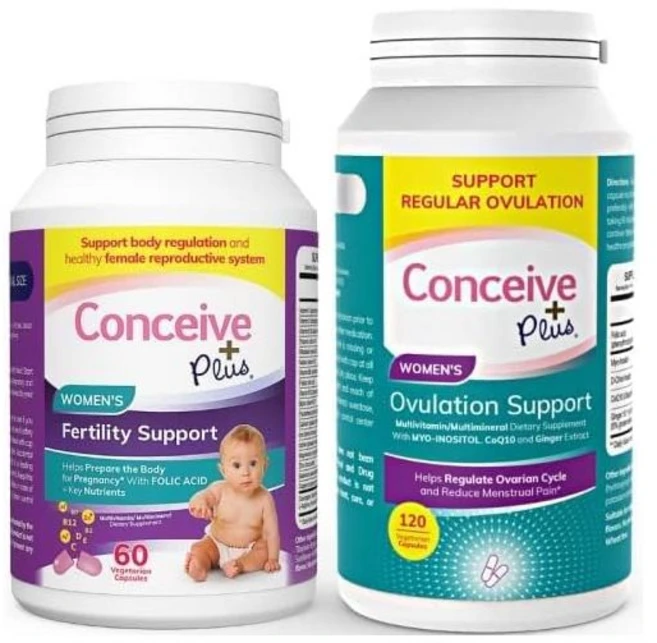플러스 배란 + 여성 불임 콤보 난소 조절 60 120 캡슐, 1개 - 쿠팡