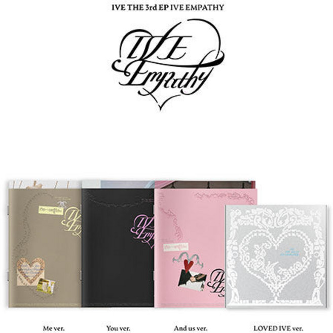 [포켓더스타]아이브 미니 3집 엠파시 EMPATHY 레블하트 앨범(특전 도무송 증정), Me ver(브라운)