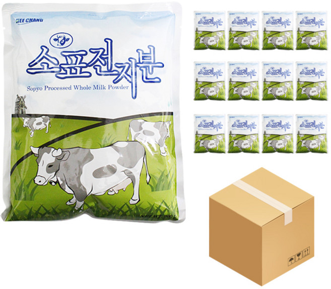 희창 소표전지분 (자판기용), 900g, 12개