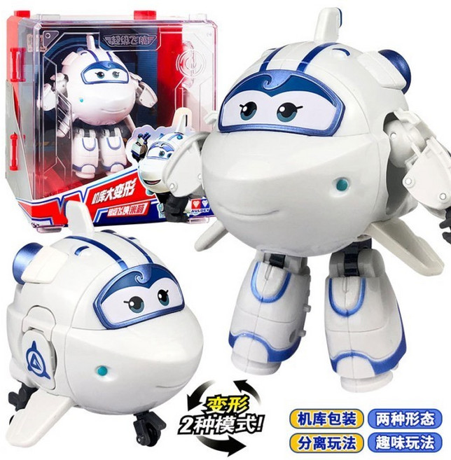 超級飛俠 酷威 變形機器人 玩偶組, 大號升級版米莉+機庫展示盒7702210, 1個