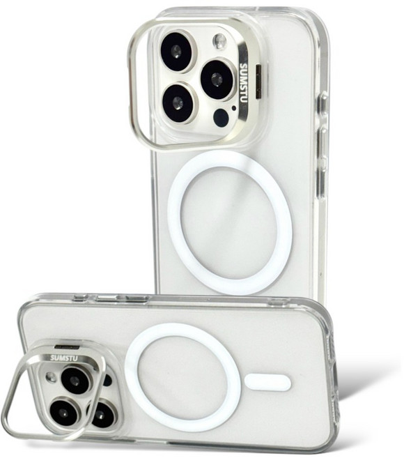 SUMSTU 세워 맥 거치형 맥세이프 아이폰 호환 케이스