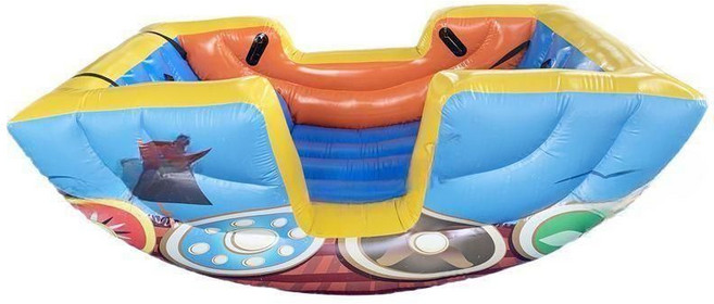 에어바이킹 보트 에어바운스 레크레이션 놀이체육, 길이2.2m 폭1.2m 높이1m 2인
