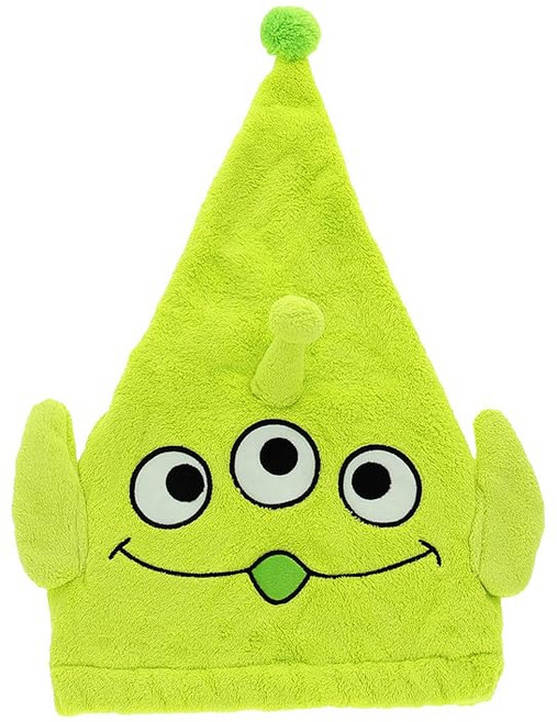 마루마 타월 캡 수영 어린이용 디즈니 토이 스토리 퍼니캡/에일리언 헤어드라이 타월 머리카락 흡수 속건 타월 여자 아이 남자 아이 캐릭터 수영 바다 2125018900, 1