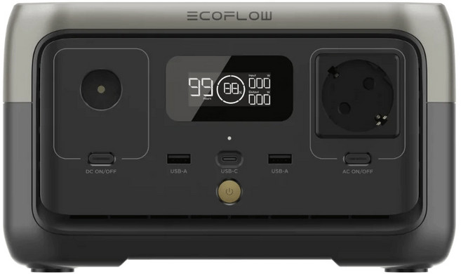 에코플로우 리버 2 캠핑용 파워뱅크 220V (256Wh), 단품, 1개