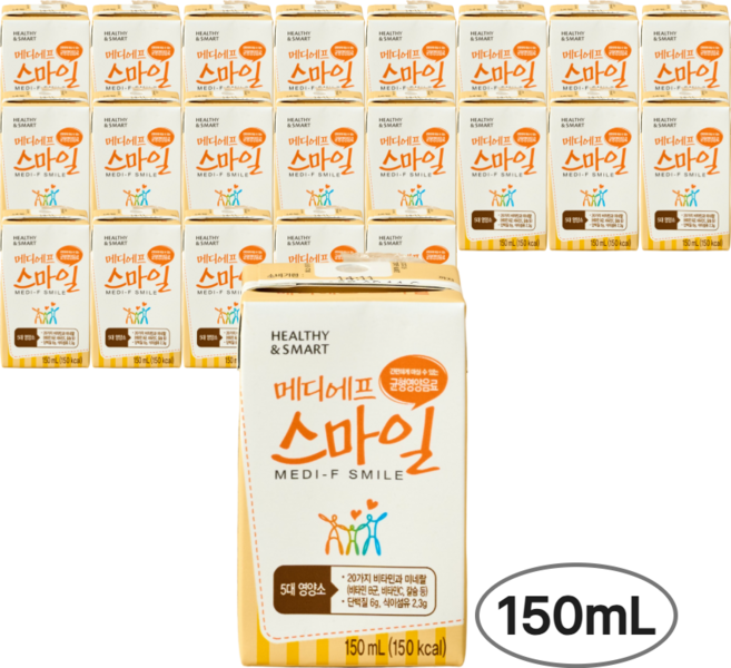 메디푸드 메디에프 스마일 균형영양식, 150ml, 24개