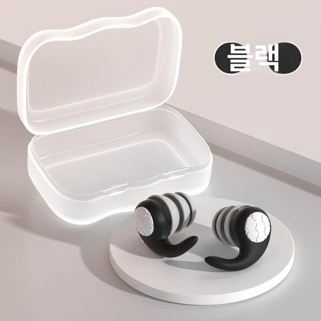 써니글로벌 수영귀마개 수영코마개 수영장귀마개, 1개, 블랙 [어린이용 S 사이즈]