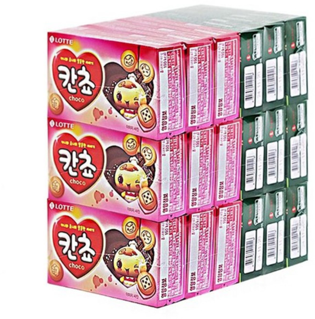 롯데웰푸드 칸쵸 씨리얼 6번들 x 3개, 없음