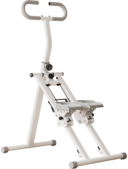 家用摺疊多功能爬樓機 45° 爬坡訓練 150KG承重, 象牙白, 1個