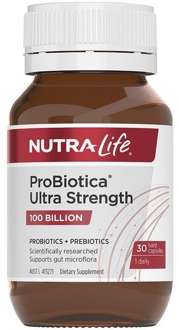 누트라 라이프 프로바이오틱 울트라 100B 30 캡슐 17903, One Color, 1개, 30정 - 쿠팡