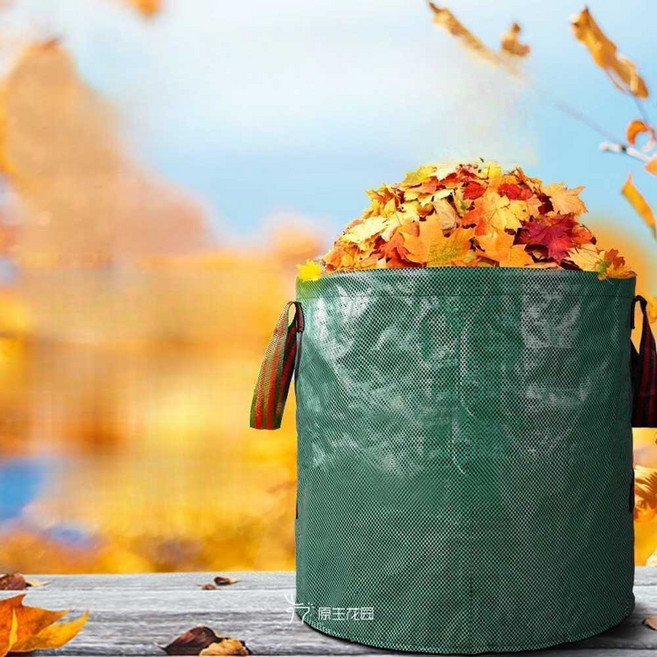 비료포대 마대자루 톤백 방수 낙엽 모래 폐기물 푸대, 6. 500L(80x100)-커버X 두꺼운버전