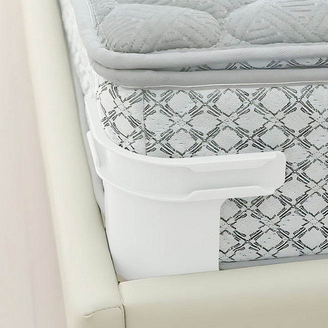 집똑똑이 침대시트 고정 클립 4개 세트, 1세트, 화이트