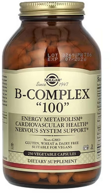 솔가 B-복합체 "100" 250베지캡슐, 250정, 1개