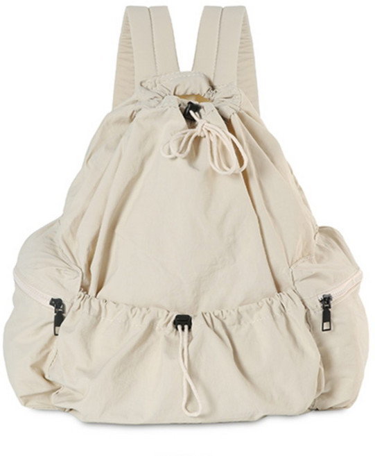 엄마 외출 열기편한 가벼운 복조리 배낭 아줌마가방 여자가방 나들이