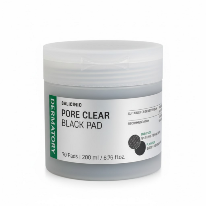 더마토리 살리시닉 포어 클리어 블랙패드 200ml, 70매입, 1개