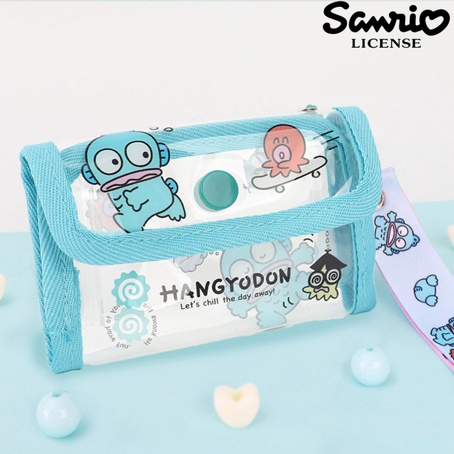산리오 KOREA 라이센스 키링 겸용 파우치형 카드 동전 지갑
